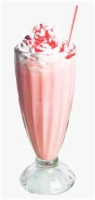 Milkshake Aardbei